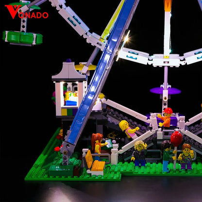 Vonado LED Light Kit for 10247 Creator Ferris Wheel (Lights Only), Model L10247