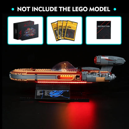 Vonado LED Light Kit for Star Wars 75341 Landspeeder (Lights Only), Model L75341