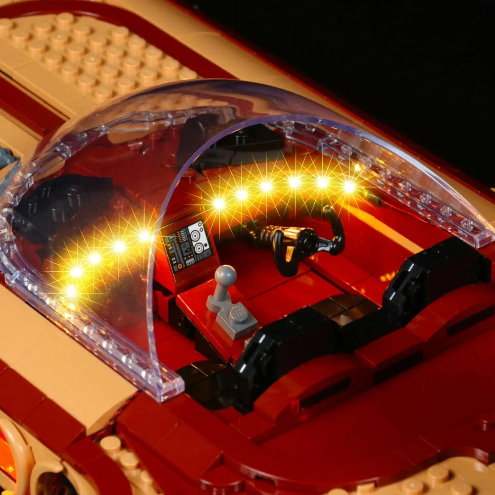 Vonado LED Light Kit for Star Wars 75341 Landspeeder (Lights Only), Model L75341