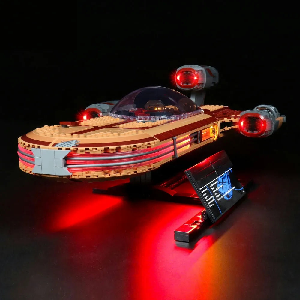 Vonado LED Light Kit for Star Wars 75341 Landspeeder (Lights Only), Model L75341