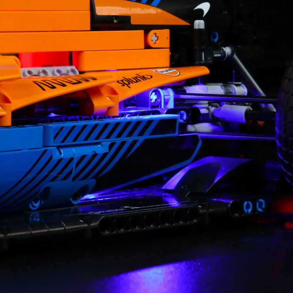 Vonado LED Light Kit for 42141 McLaren Formula Race Car (Lights Only), Model L42141
