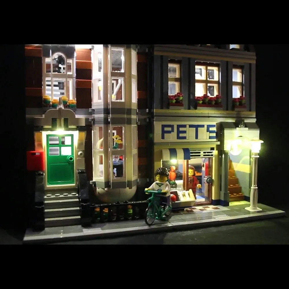 Vonado LED Light Kit for Creator 10218 Pet Shop (Lights Only), Model L10218