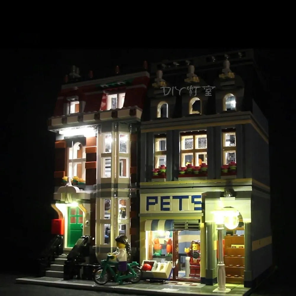 Vonado LED Light Kit for Creator 10218 Pet Shop (Lights Only), Model L10218