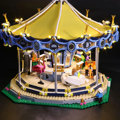 Vonado LED Light Kit for Creator 10257 The Carousel (Lights Only), Model L10257