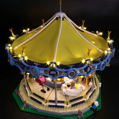 Vonado LED Light Kit for Creator 10257 The Carousel (Lights Only), Model L10257