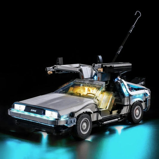 Vonado LED Light Kit for Creator 10300 Back to the Future Time Machine Car (Lights Only), Model L10300