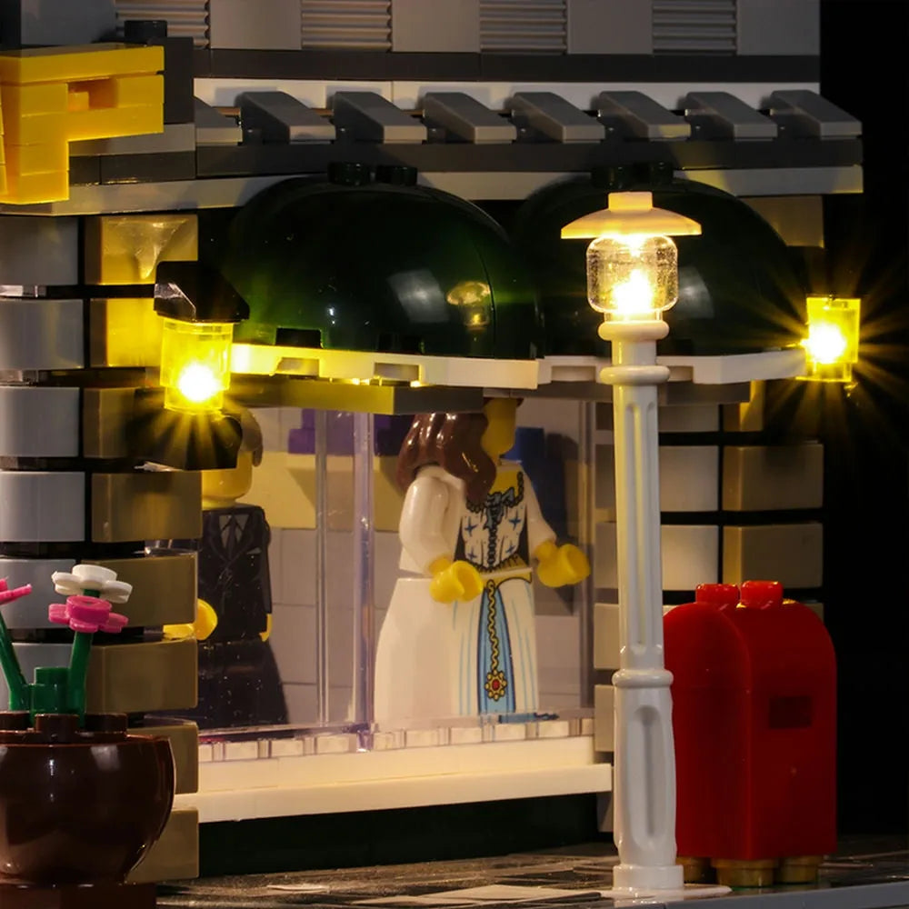 Vonado LED Light Kit for 10211 Creator Grand Emporium (Lights Only), Model L10211
