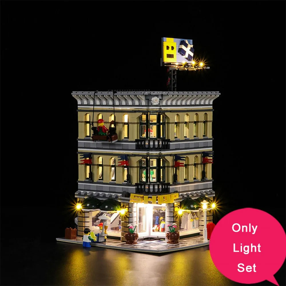 Vonado LED Light Kit for 10211 Creator Grand Emporium (Lights Only), Model L10211