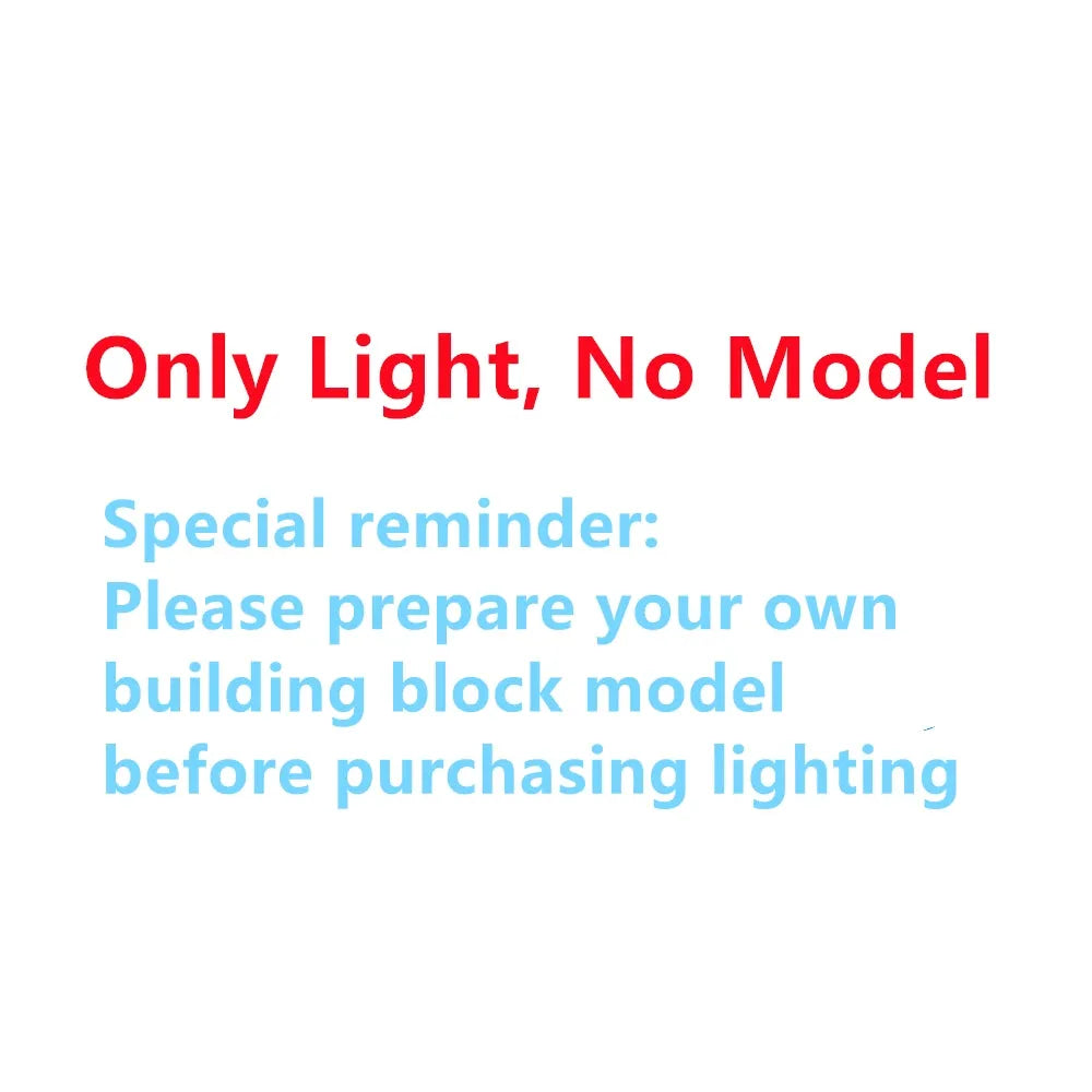 Vonado LED Light Kit for 10260 Downtown Diner (Lights Only), Model L10260