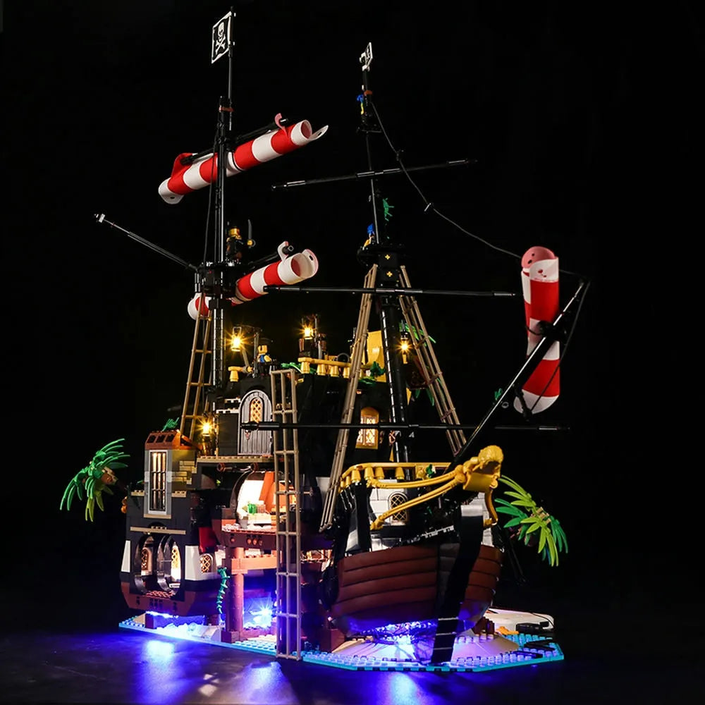 Vonado LED Light Kit for 21322 Pirates Of Barracuda Bay (Lights Only), Model L21322