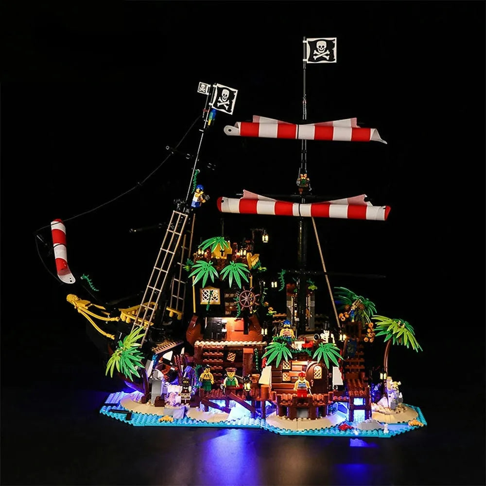 Vonado LED Light Kit for 21322 Pirates Of Barracuda Bay (Lights Only), Model L21322