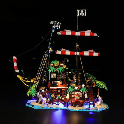 Vonado LED Light Kit for 21322 Pirates Of Barracuda Bay (Lights Only), Model L21322
