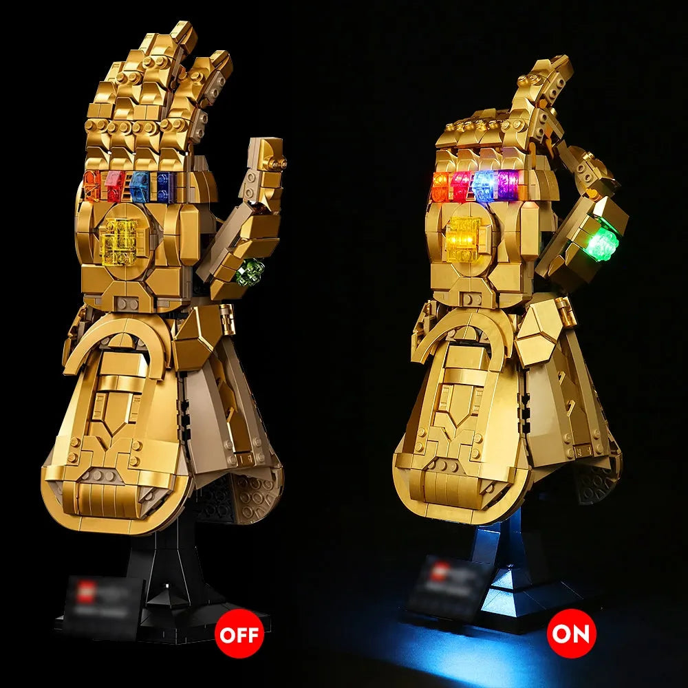Vonado LED Light Kit for 76191 Infinity Gauntlet (Lights Only), Model L76191