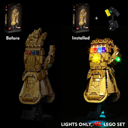 Vonado LED Light Kit for 76191 Infinity Gauntlet (Lights Only), Model L76191