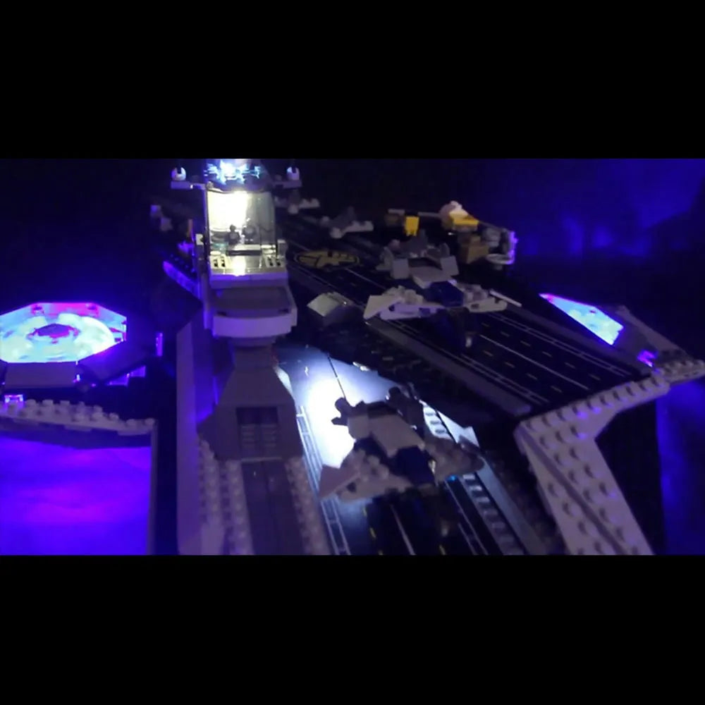 Vonado LED Light Kit for 76042 Super Heroes The Shield Helicarrier (Lights Only), Model L76042