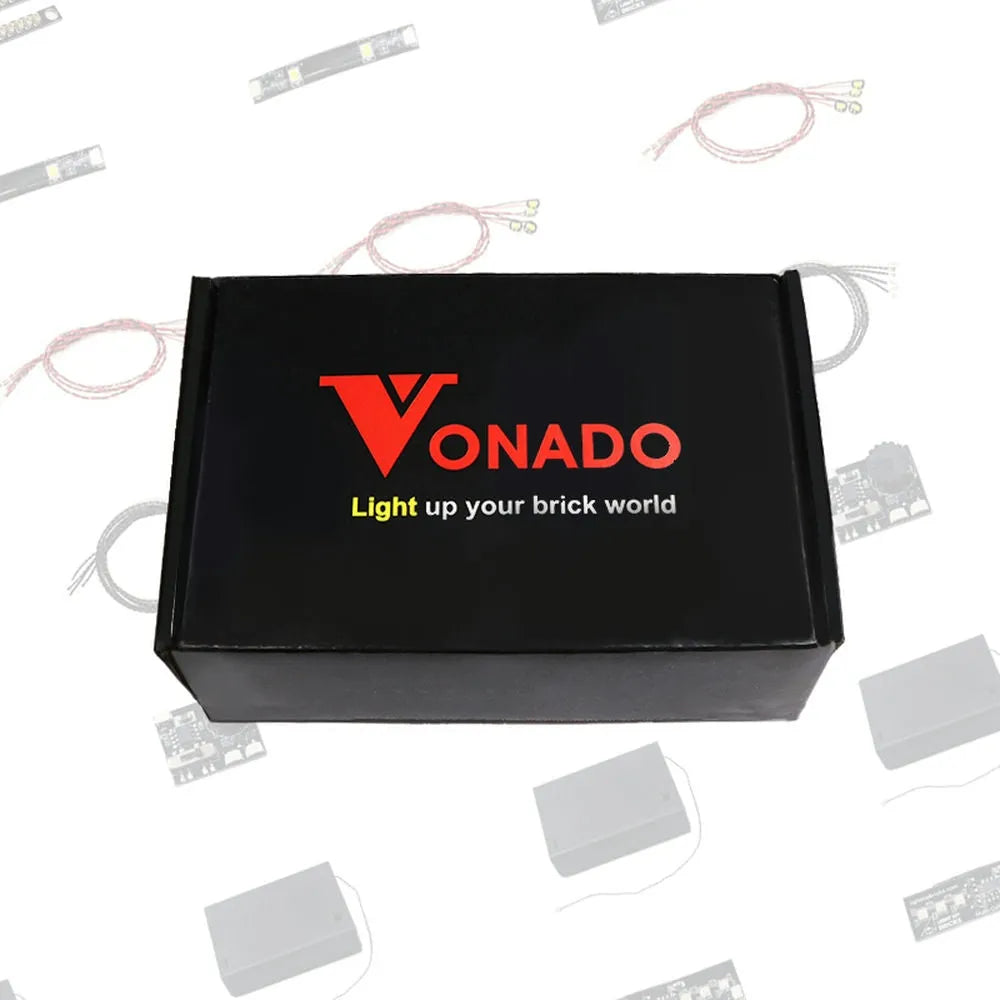Vonado LED Light Kit for 76042 Super Heroes The Shield Helicarrier (Lights Only), Model L76042