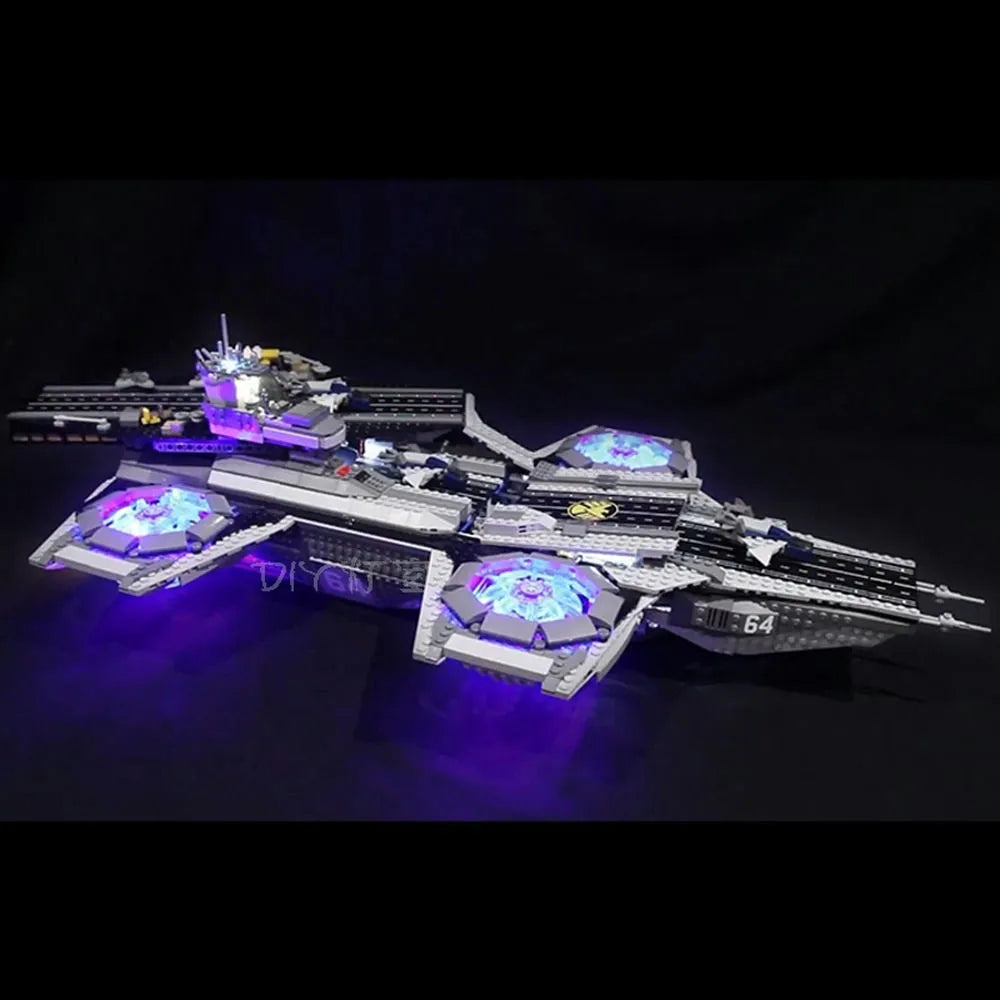 Vonado LED Light Kit for 76042 Super Heroes The Shield Helicarrier (Lights Only), Model L76042