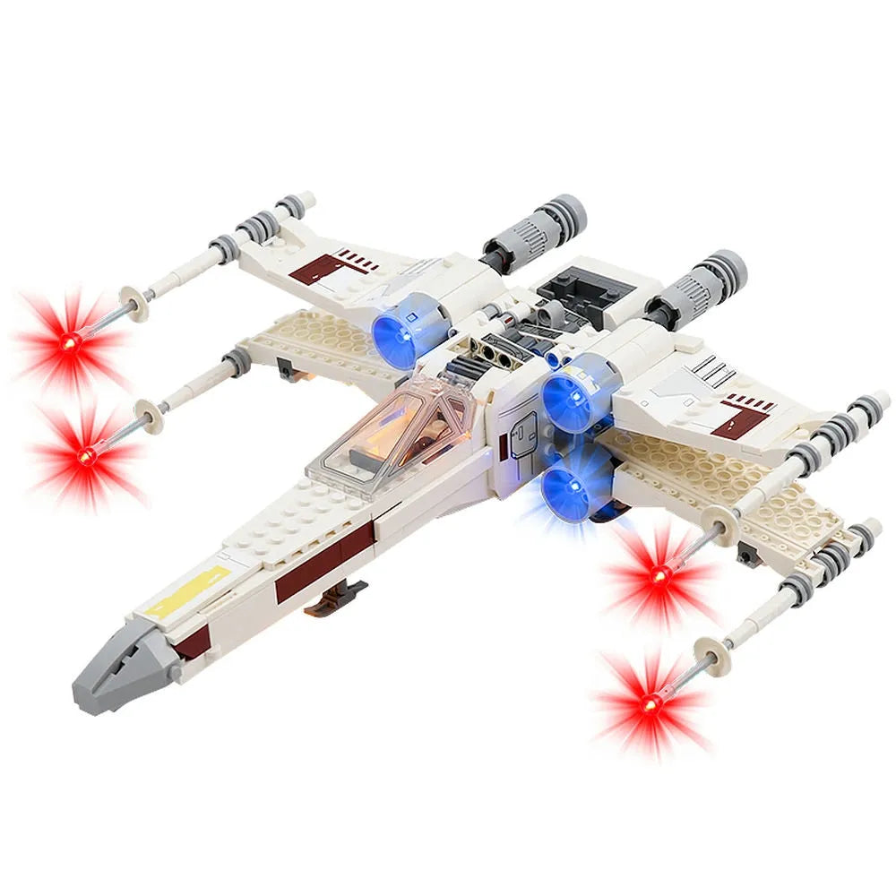 Vonado LED Light Kit for Star Wars 75301 Luke Skywalker X-Wing Fighter (Lights Only), Model L75301