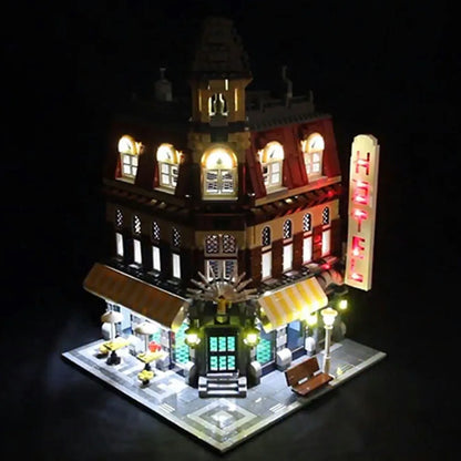 Vonado LED Light Kit for 10182 Creator Cafe Corner (Lights Only), Model L10182