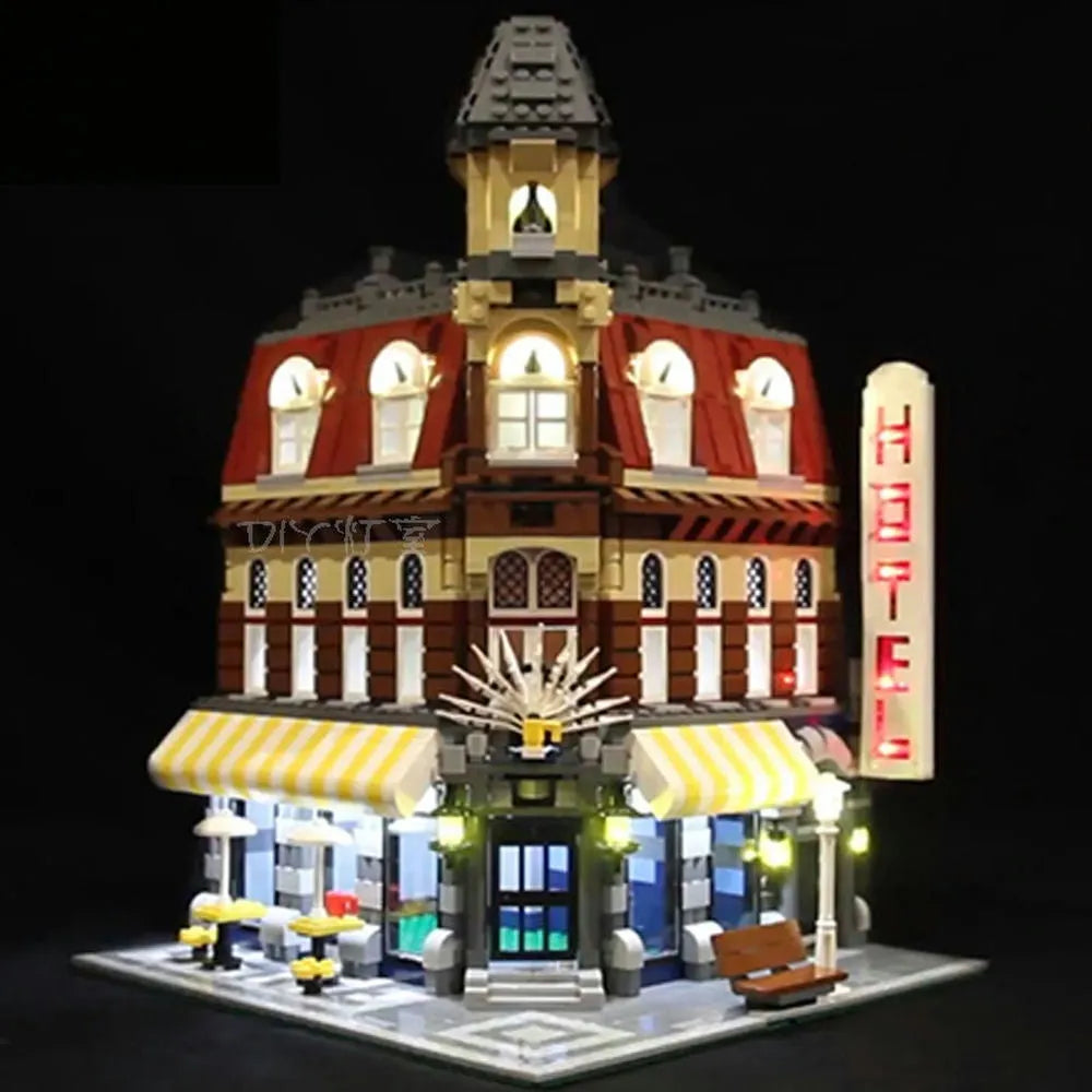 Vonado LED Light Kit for 10182 Creator Cafe Corner (Lights Only), Model L10182