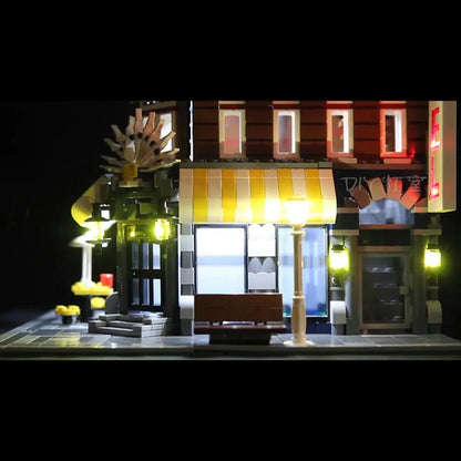 Vonado LED Light Kit for 10182 Creator Cafe Corner (Lights Only), Model L10182