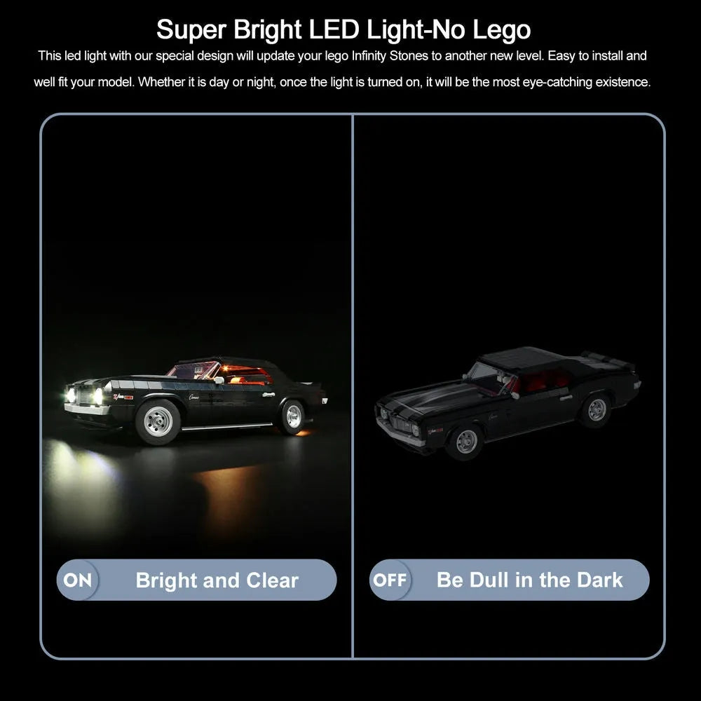 Vonado LED Light Kit for 10304 Chevrolet Camaro Z28 (Lights Only), Model L10304