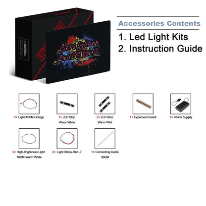 Vonado LED Light Kit for 10304 Chevrolet Camaro Z28 (Lights Only), Model L10304
