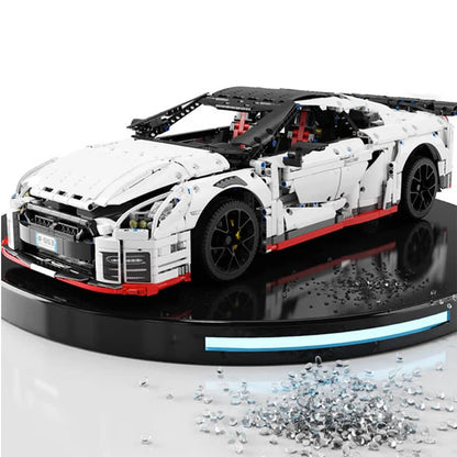 Trilumity Building Block Set: 1: 8 Nissan R35 GTR, Perfectly Restore Details, Additional Engine Model (4098Piece)
