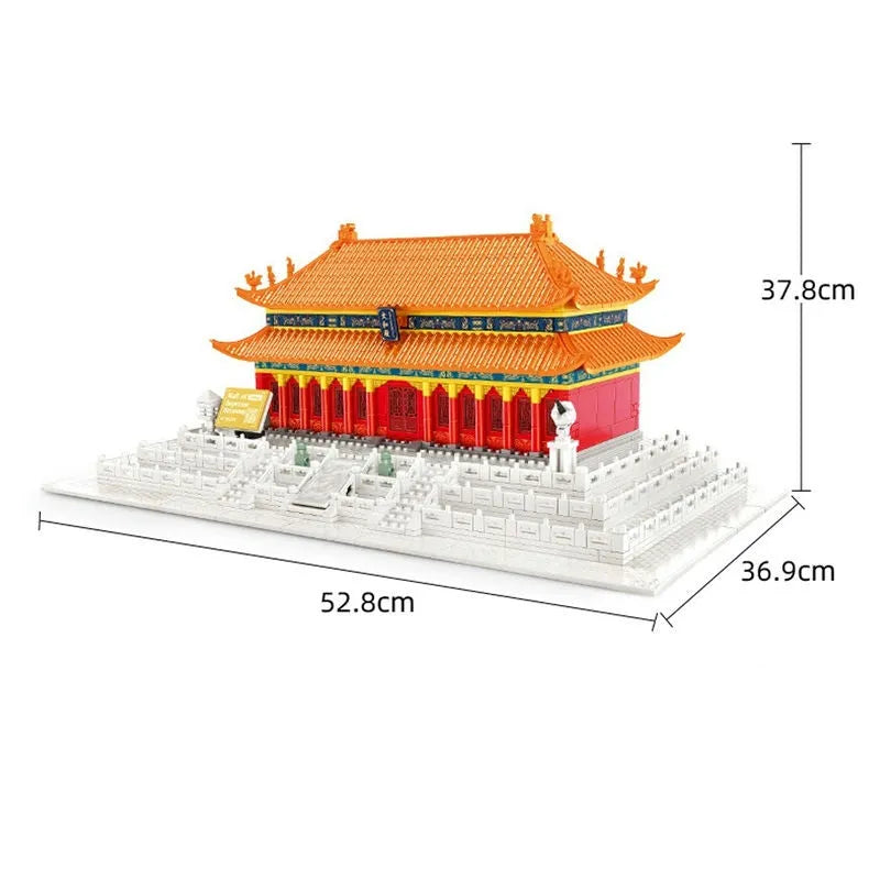 Wange Building Block Set: Palace Of Harmony, Model 6221