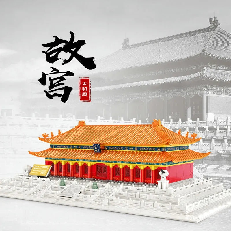 Wange Building Block Set: Palace Of Harmony, Model 6221