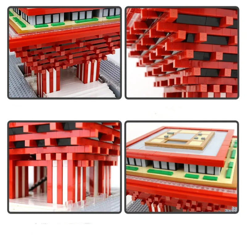 Wange Building Block Set: Famous China Pavilion At Expo 7210