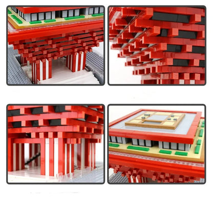 Wange Building Block Set: Famous China Pavilion At Expo 7210