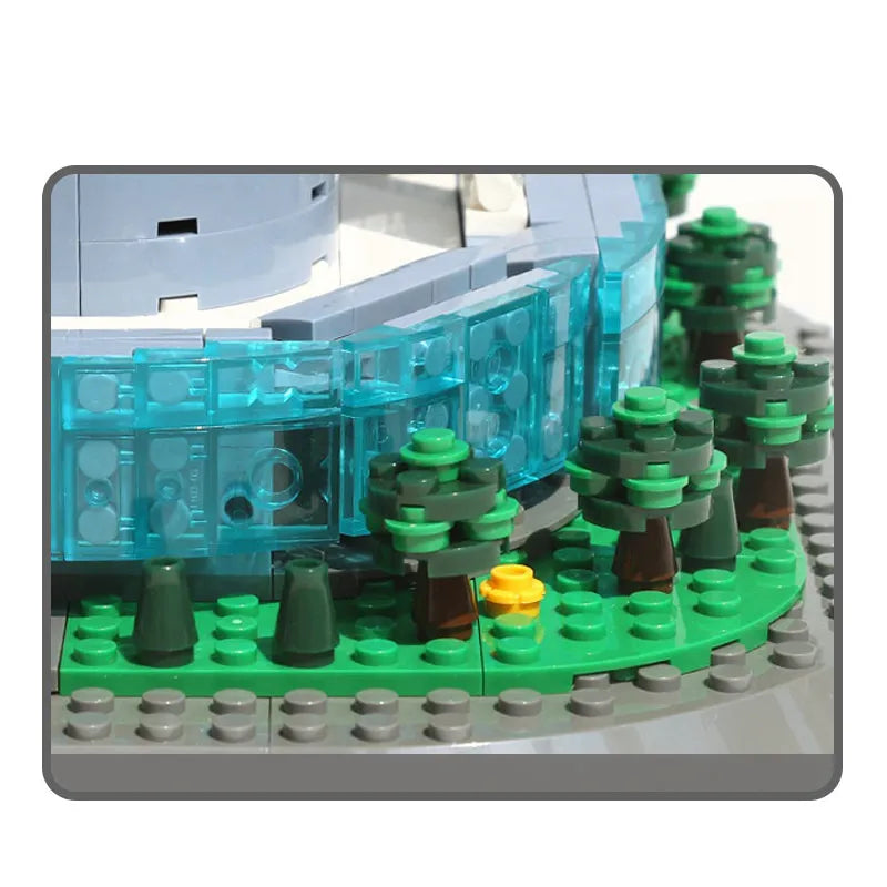 Wange MOC Building Block Set: 5238 Seattle Space Needle