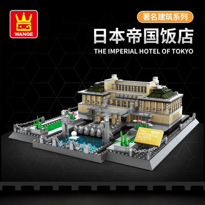 Wange MOC Building Block Set: Famous Tokyo Hotel Kids 5226