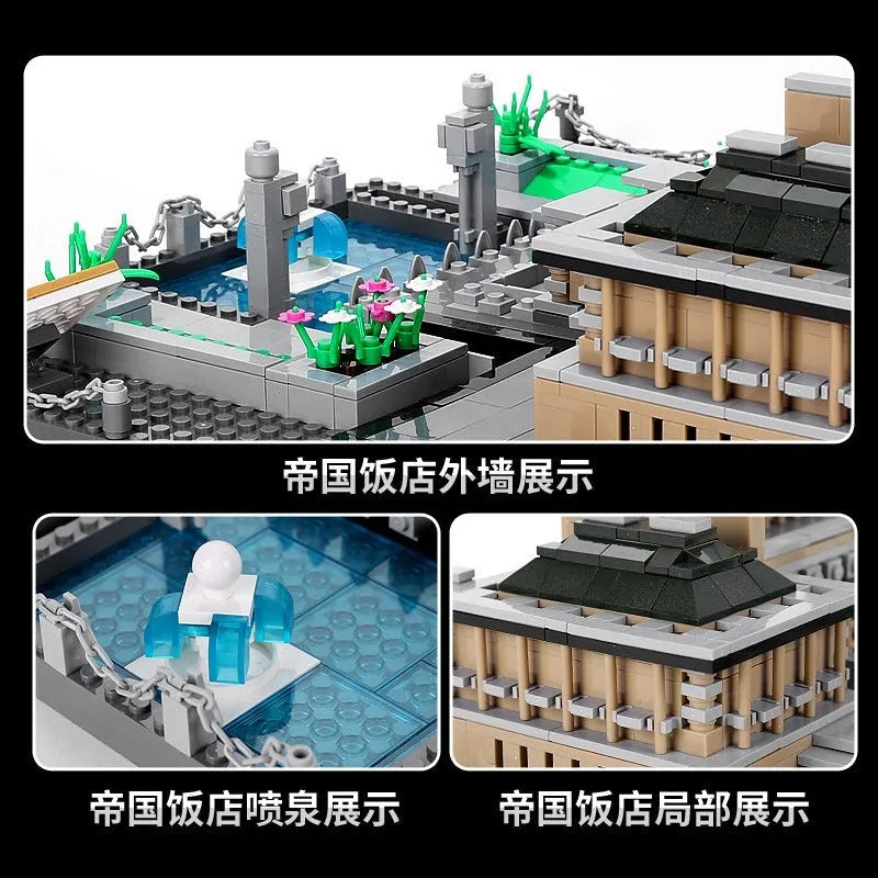 Wange MOC Building Block Set: Famous Tokyo Hotel Kids 5226