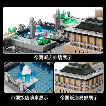 Wange MOC Building Block Set: Famous Tokyo Hotel Kids 5226