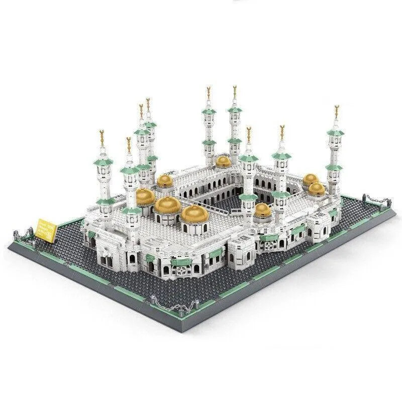 Wange MOC Building Block Set: Great Mecca Grand Mosque