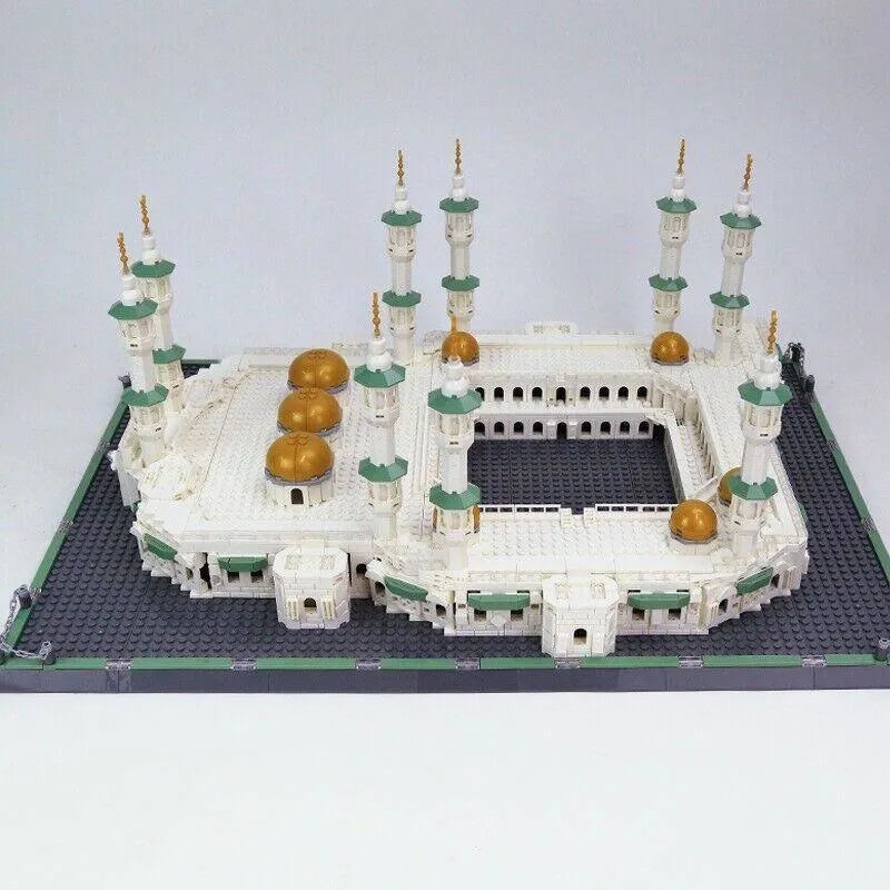 Wange MOC Building Block Set: Great Mecca Grand Mosque