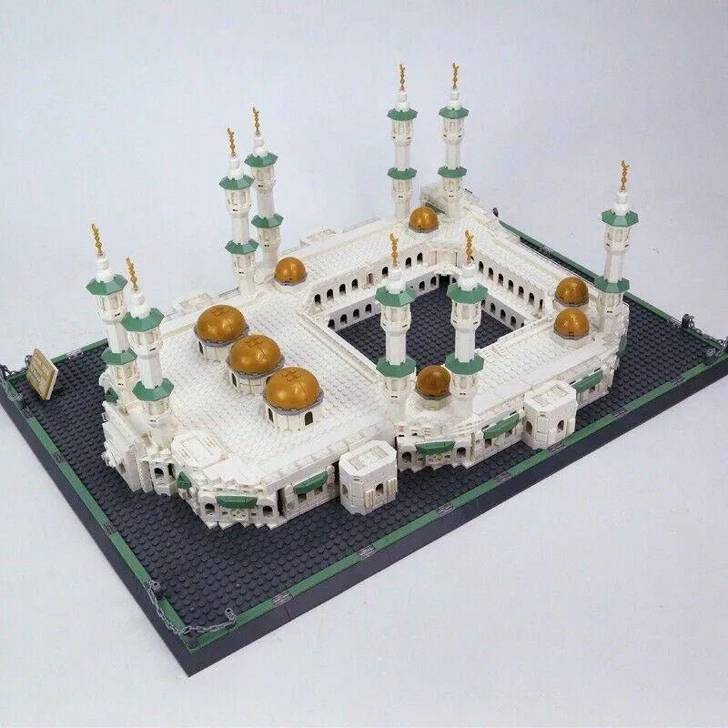 Wange MOC Building Block Set: Great Mecca Grand Mosque