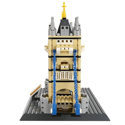 Wange MOC Building Block Set: London Tower Bridge, Model 4219