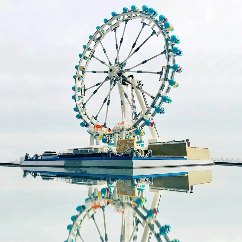 Wange MOC Building Block Set: The London Eye Wheel, Model 6215