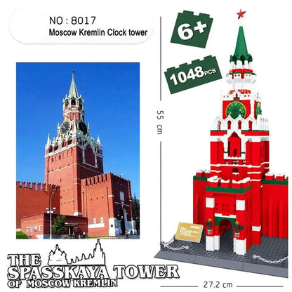 Wange MOC Building Block Set: The Russia Kremlin Palace, Model 5219