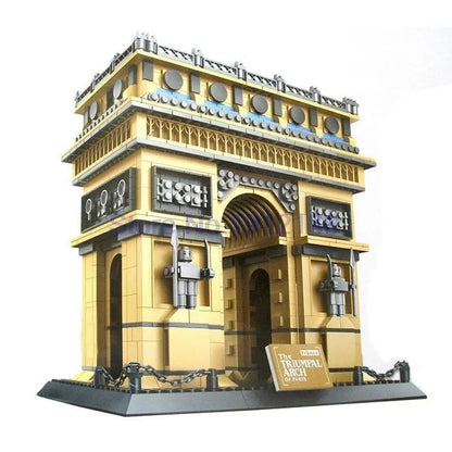 Wange Building Block Set: Paris ARC DE TRIOMPHE, Model 8021