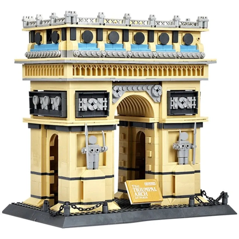 Wange Building Block Set: Paris ARC DE TRIOMPHE, Model 8021