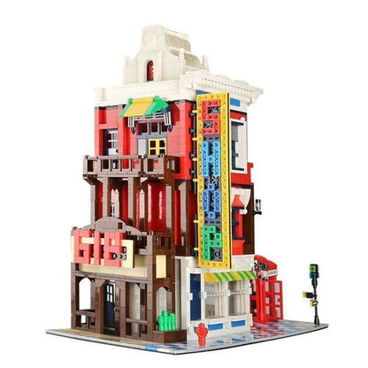 Wange MOC Building Block Set: Corner Store Shop 6311