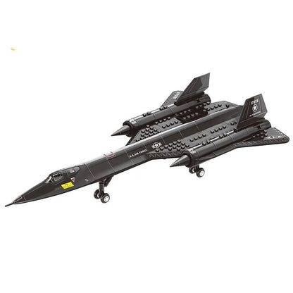 Wange MOC Building Block Set: SR-71 Blackbird Aircraft 14186, Model 14186 / 4005