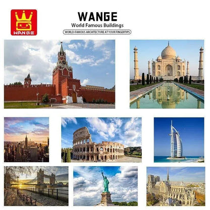 Wange MOC Building Block Set: 5216 Architecture London Famous Tower
