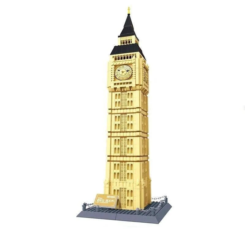 Wange MOC Building Block Set: 5216 Architecture London Famous Tower