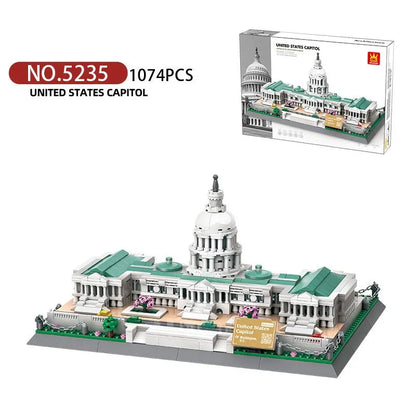 Wange MOC Building Block Set: 5235 The USA Capitol Building