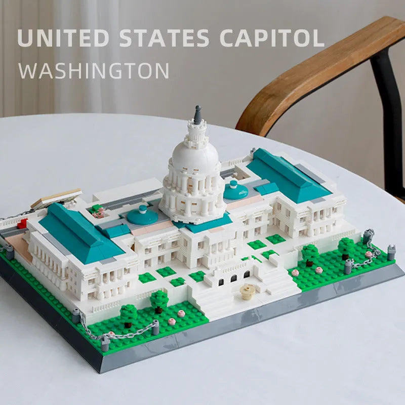 Wange MOC Building Block Set: 5235 The USA Capitol Building